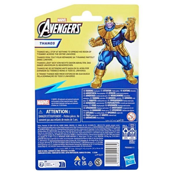 Marvel Avengers Epic Hero Series Thanos Deluxe Action Figure F9340 - Image 3