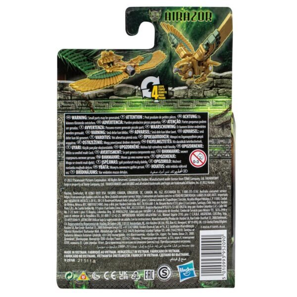 Transformers: Rise of the Beasts Movie, Beast Alliance, Beast Battle Masters Airazor Action Figure F4604 - Image 3