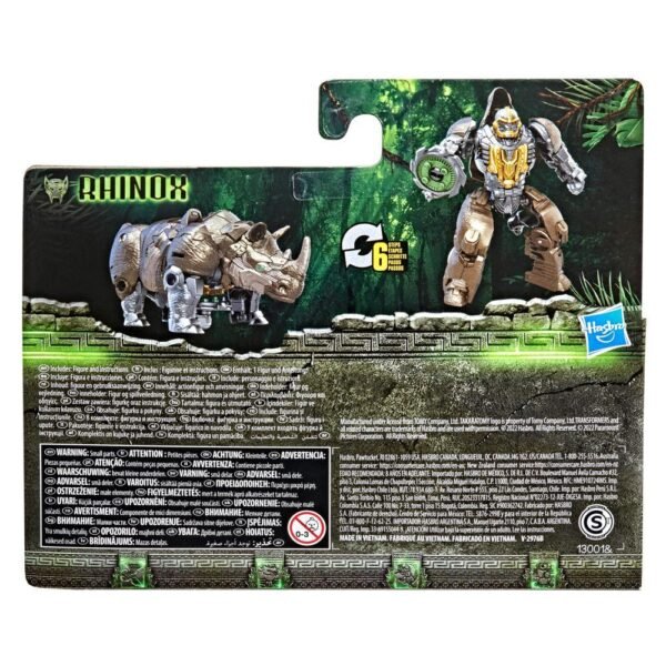 Transformers: Rise of the Beasts Movie, Beast Alliance, Battle Changers Rhinox Action Figure F4606 - Image 3