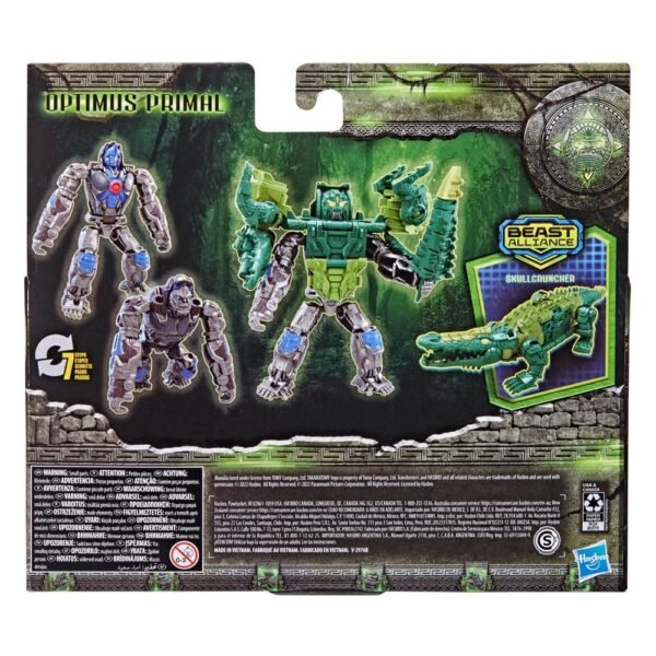 Transformers: Rise of the Beasts Movie, Beast Alliance, Beast Combiners 2-Pack Optimus Primal Toys F4619 - Image 3