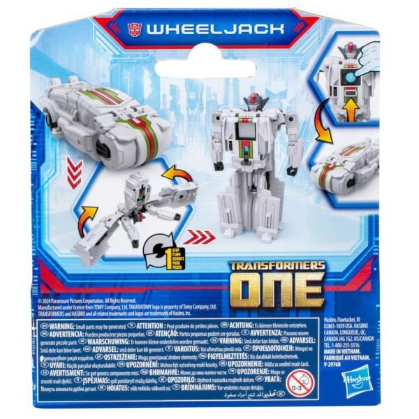 Transformers One Cog Changer Wheeljack 4" Action Figures F9384 - Image 3