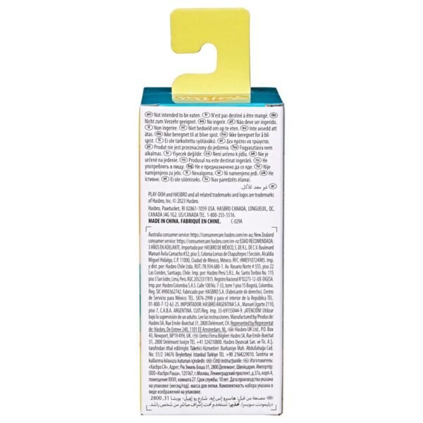 Play-Doh Dino Mini Color 4-Pack of Modeling Compound with Glitter and Metallic Colors, 1-Ounce Cans, Non-Toxic F7570 - Image 3