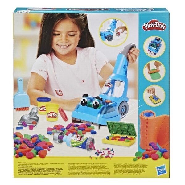 Play-Doh Zoom Zoom Vacuum and Cleanup Toy with 5 Colors F3642 - Image 3