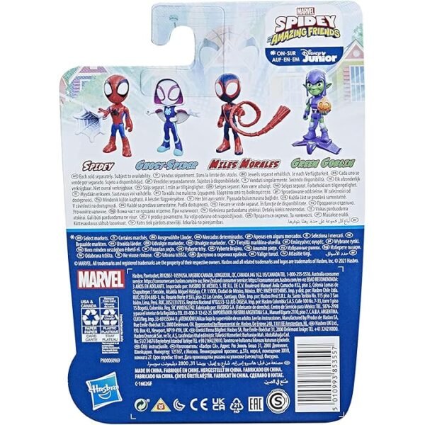 Marvel Spidey and His Amazing Friends 4" Action Figure (F1935) - Image 4