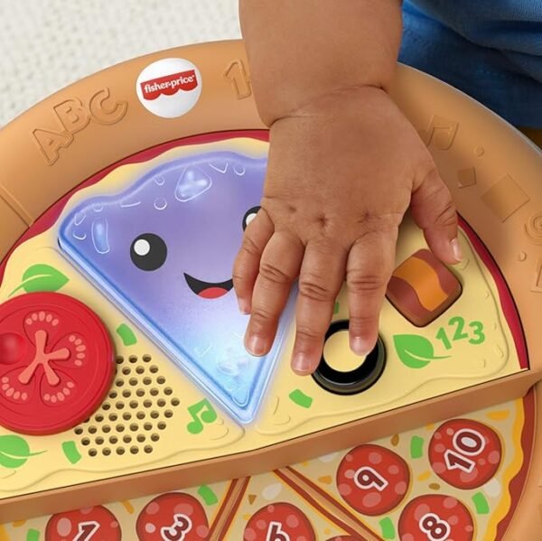 Fisher Price Laugh and Learn Slice of Learning Pizza Toy GJX10 - Image 4