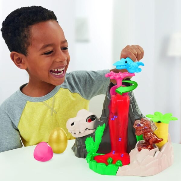 Play-Doh Slime Dino Crew Lava Bones Island F1500 - Image 4