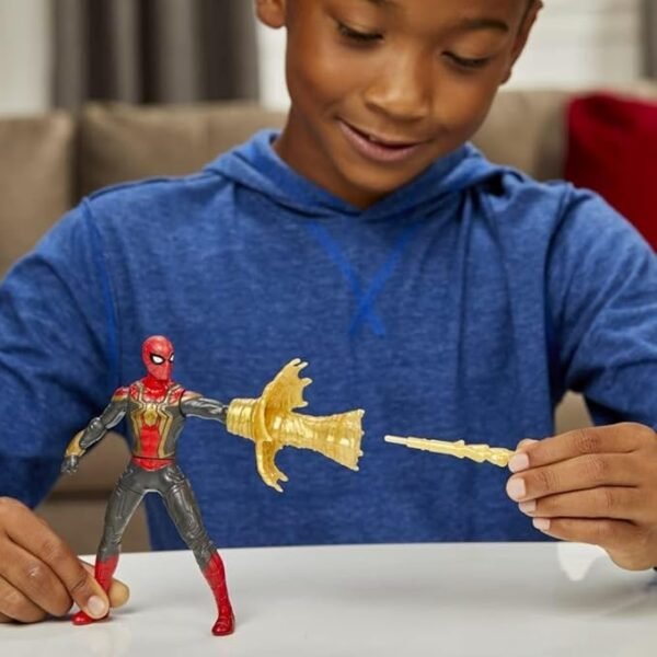 Marvel Spiderman Mystery Web Gear Iron F1916 - Image 5