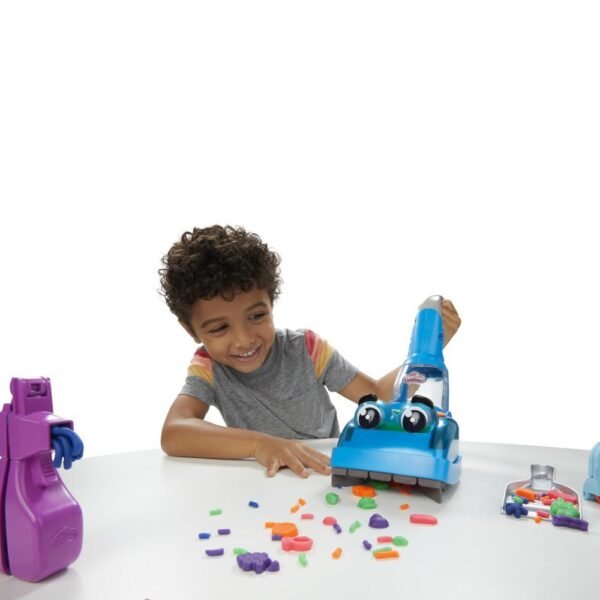 Play-Doh Zoom Zoom Vacuum and Cleanup Toy with 5 Colors F3642 - Image 5