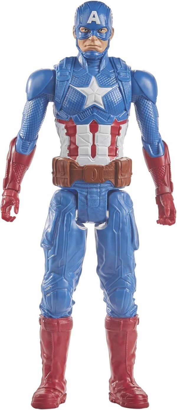 Marvel Avengers Titan Hero Series Blast Gear Captain America Action Figure E7877 - Image 7