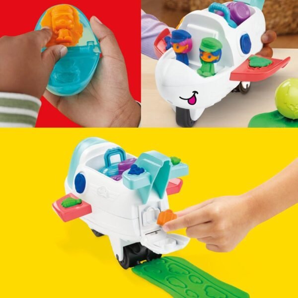 Play-Doh Airplane Explorer Starter Set for Kids Arts and Crafts F8804 - Image 6