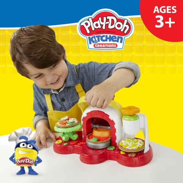 Play-Doh Stamp 'n Top Pizza Oven Toy E4576 - Image 6
