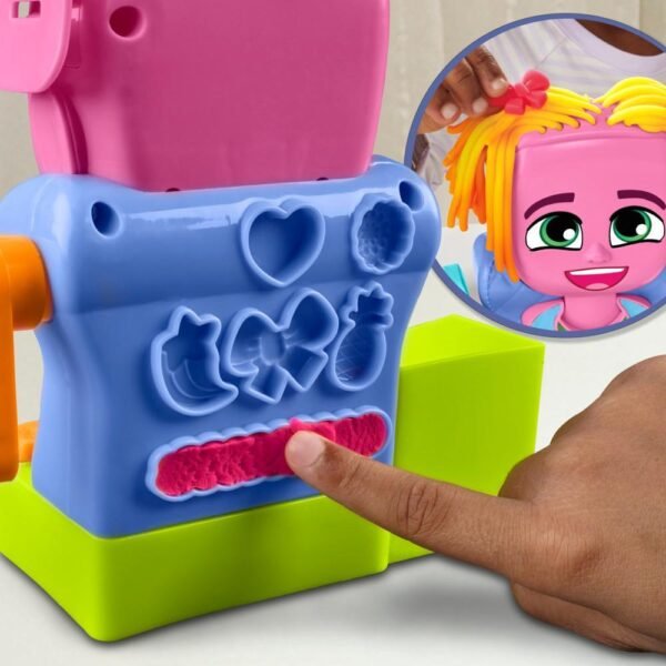 Play-Doh Hair Stylin' Salon Playset, Pretend Play Toy Set F8807 - Image 7