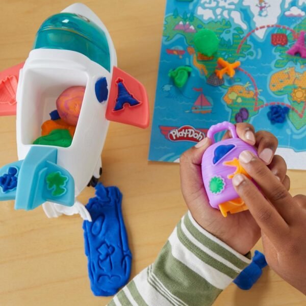 Play-Doh Airplane Explorer Starter Set for Kids Arts and Crafts F8804 - Image 8