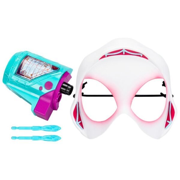 Marvel Spider-Man: Across the Spider-Gwen Web-Shot Slinger Mask and Blaster Set F3843