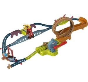 Thomas & Friends Launch & Loop Maintenance Yard Toy Train Set With Motorized Thomas HHN25