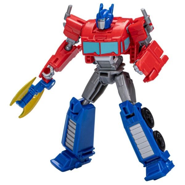 Transformers Toys EarthSpark Warrior Class Optimus Prime Action Figure F6724