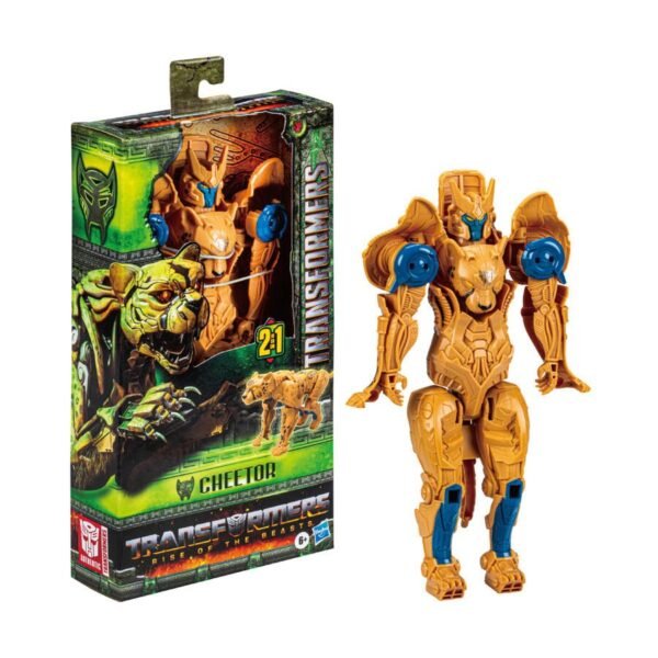 Transformers Toys Transformers: Rise of the Beasts Movie, Titan Changer Cheetor Action Figure F4671