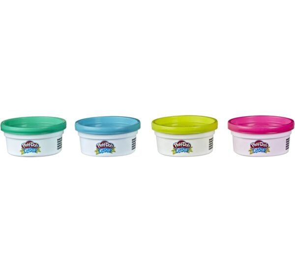 Play-Doh Elastix Compound 4-Pack of Bright Colors E9864