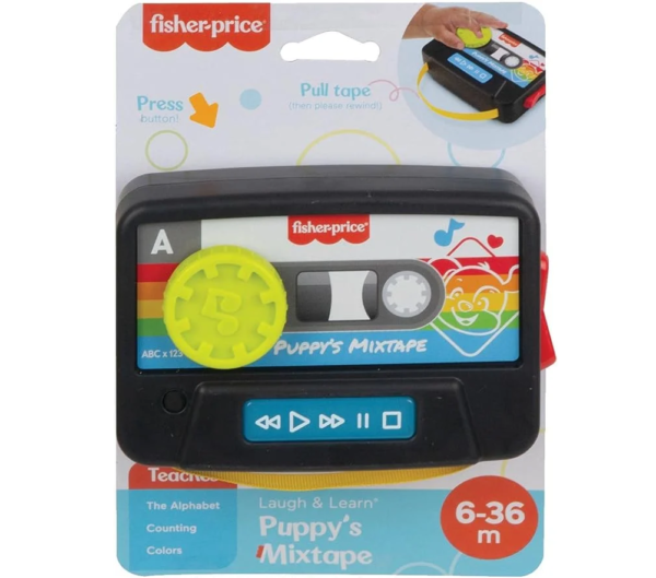 Fisher-Price Laugh & Learn Puppy’s Mixtape Activity Toy Multicolor GTJ66