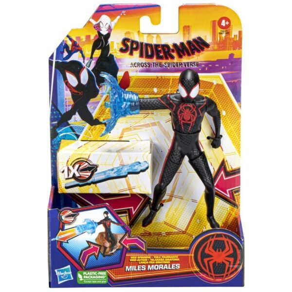 Marvel Spider-Man: Across the Spider-Verse Web Spinning Miles Morales Toy F5637 - Image 2