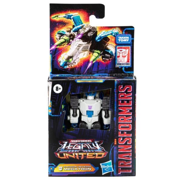 Transformers Legacy United Core Energon Universe Megatron 3.5” Action Figure F8517 - Image 2