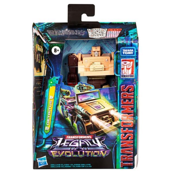 Transformers Legacy Evolution Deluxe Class Detritus Converting Action Figure F7202 - Image 2