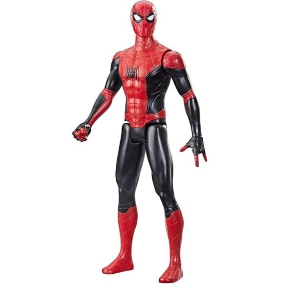 Marvel Spider-Man Titan Hero Series 12-Inch New Black and Red Suit Spider-Man Action Figure F2052 - Image 3