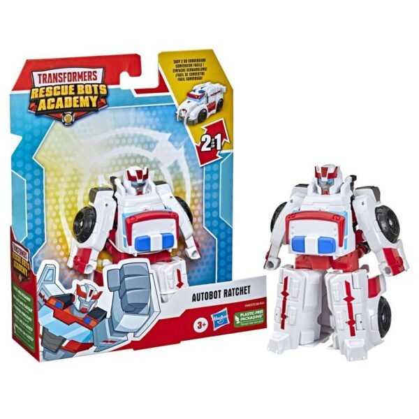 Transformers Rescue Bots Academy Autobot Ratchet Converting Toy, 4.5-Inch Figure F4445 - Image 3