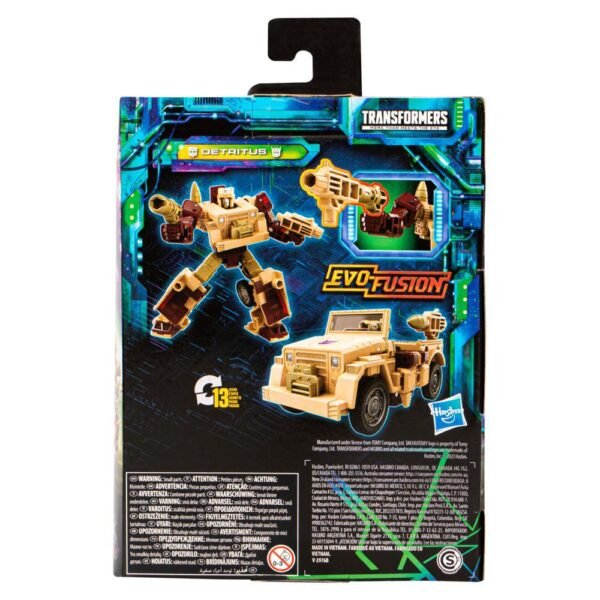Transformers Legacy Evolution Deluxe Class Detritus Converting Action Figure F7202 - Image 3