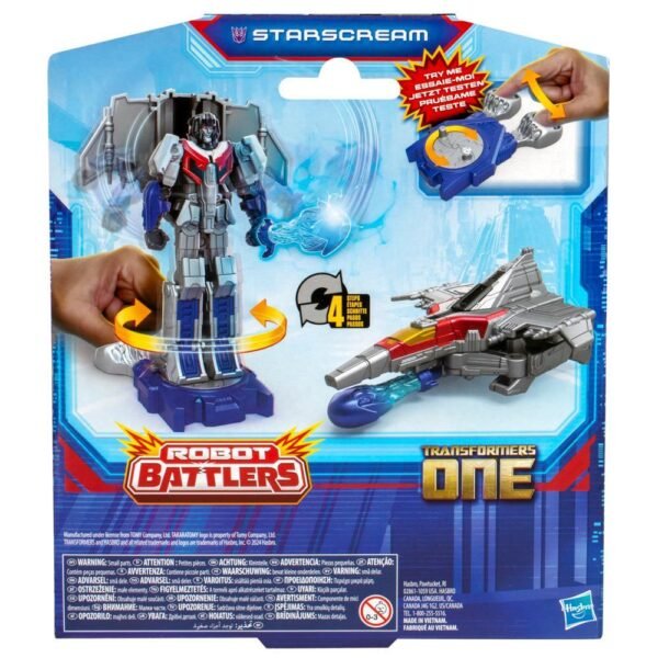 Transformers One Robot Battlers Starscream, 4.5" Action Figures F9392 - Image 3