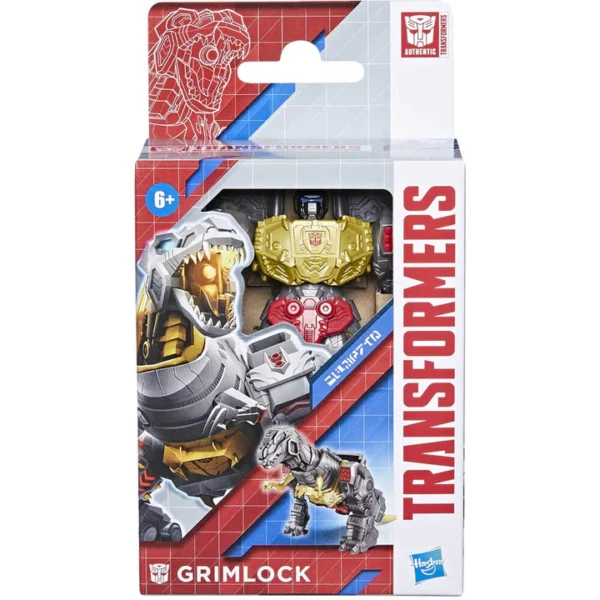 Transformers Toys Authentics Bravo Grimlock, 4.5" Action Figures F8587 - Image 4