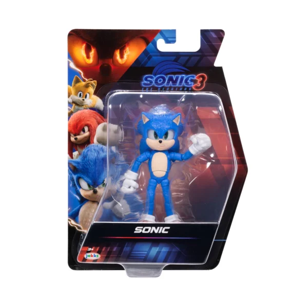 Sonic The Hedgehog 3 Movie 5-Inch Sonic Action Figure (423964) - Image 3
