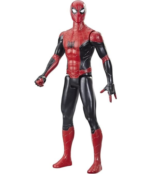 Marvel Spider-Man Titan Hero Series 12-Inch New Black and Red Suit Spider-Man Action Figure F2052 - Image 4