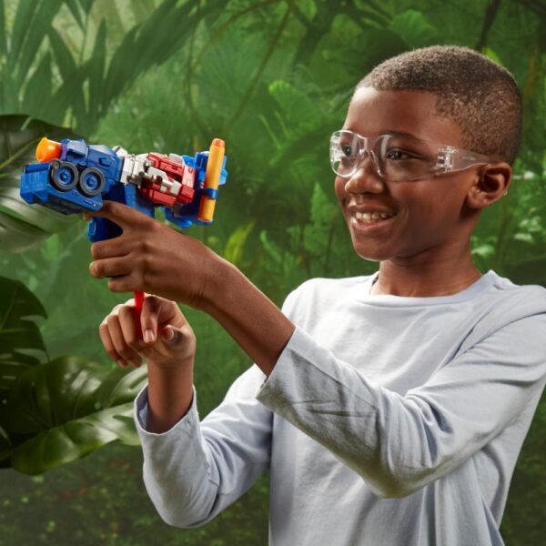 Transformers Toys Transformers: Rise of the Beasts Movie 2-in-1 Optimus Prime Blaster F3901 - Image 4