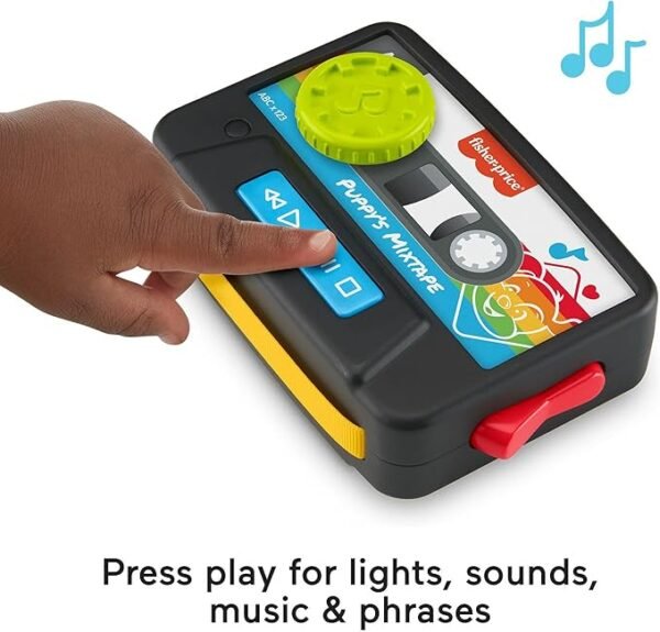 Fisher-Price Laugh & Learn Puppy’s Mixtape Activity Toy Multicolor GTJ66 - Image 4