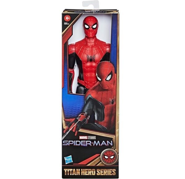 Marvel Spider-Man Titan Hero Series 12-Inch New Black and Red Suit Spider-Man Action Figure F2052 - Image 5