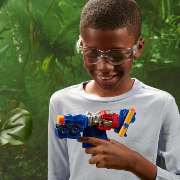 Transformers Toys Transformers: Rise of the Beasts Movie 2-in-1 Optimus Prime Blaster F3901 - Image 5