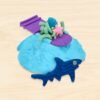 Play-Doh Imagine Underwater Set with 20 Underwater-Themed Tools, Kids Toys F8163 - Image 9