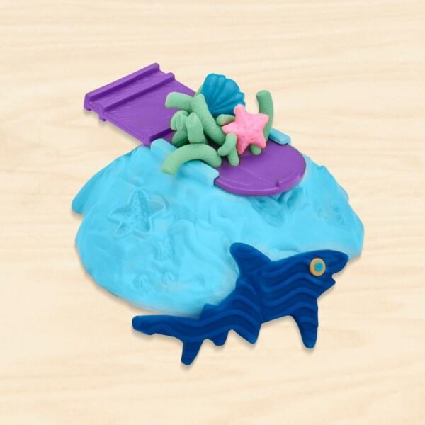 Play-Doh Imagine Underwater Set with 20 Underwater-Themed Tools, Kids Toys F8163 - Image 9