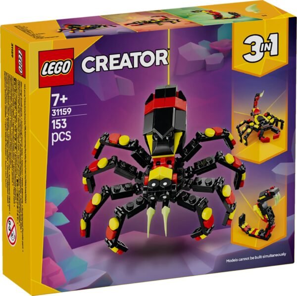 LEGO CREATOR WILD ANIMAL SURPRISING SPIDER (31159)