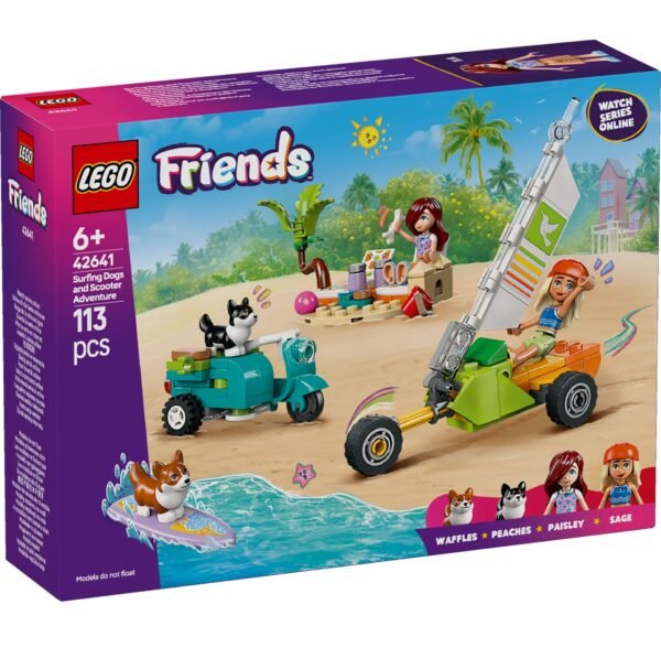 LEGO FRIENDS SURFING DOGS AND SCOOTER ADVENTURE (42641)