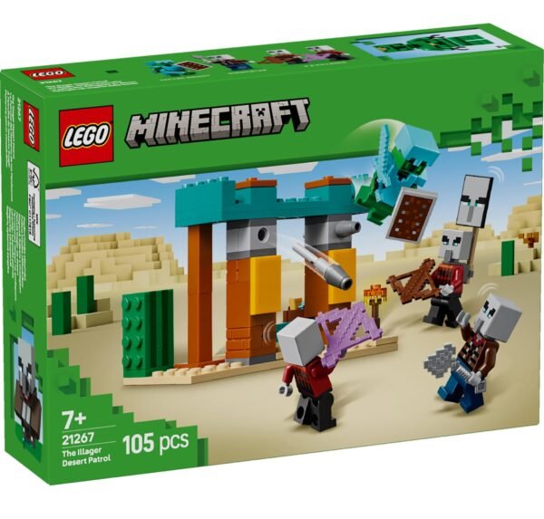 LEGO MINECRAFT THE ILLAGER DESERT PATROL (21267)