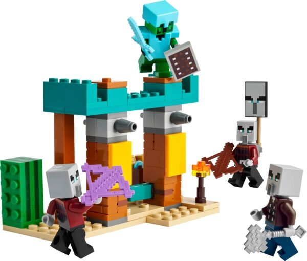 LEGO MINECRAFT THE ILLAGER DESERT PATROL (21267) - Image 2