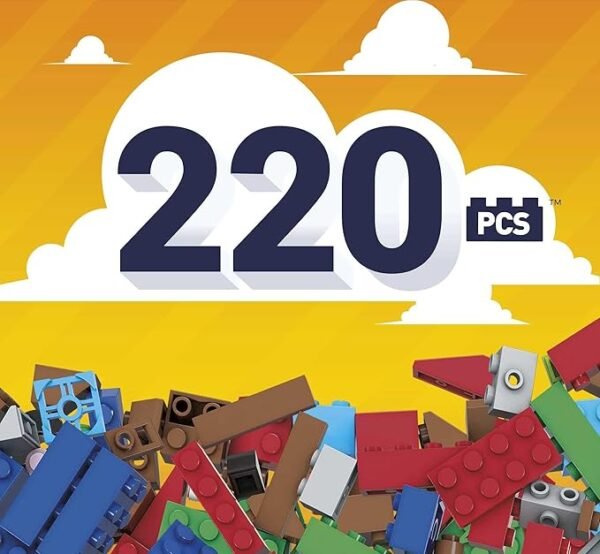 Mega Construx Wonder Builders 220 Pcs Building Box HBH25 - Image 4