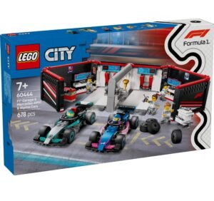 LEGO CITY F1 GARAGE & MERCEDES AMG & ALPINE CARS (60444)