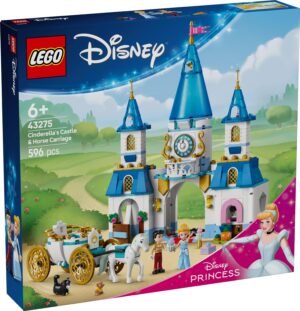 LEGO DISNEY CINDERELLA'S CASTLE & HORSE CARRIAGE (43275)
