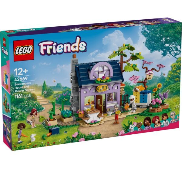 LEGO FRIENDS BEEKEEPERS HOUSE AND FLOWER GARDEN (42669)