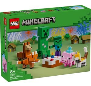 LEGO MINECRAFT BABY PIG'S BIRTHDAY CELEBRATION (21281)