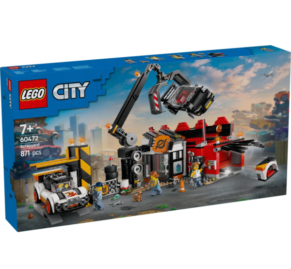 LEGO CITY SCRAPYARD WITH CARS (60472)