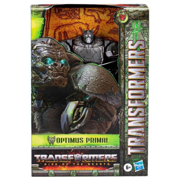 Transformers: Rise of the Beasts Voyager Class Optimus Primal Converting Action Figure  F5496